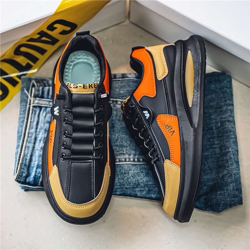 Fashion Men's Shoes 2025 New Arrival Spring Summer Hot Style Thick Sole Height Increasing Casual Sneakers Ultra Popular Outfit Size 39-44