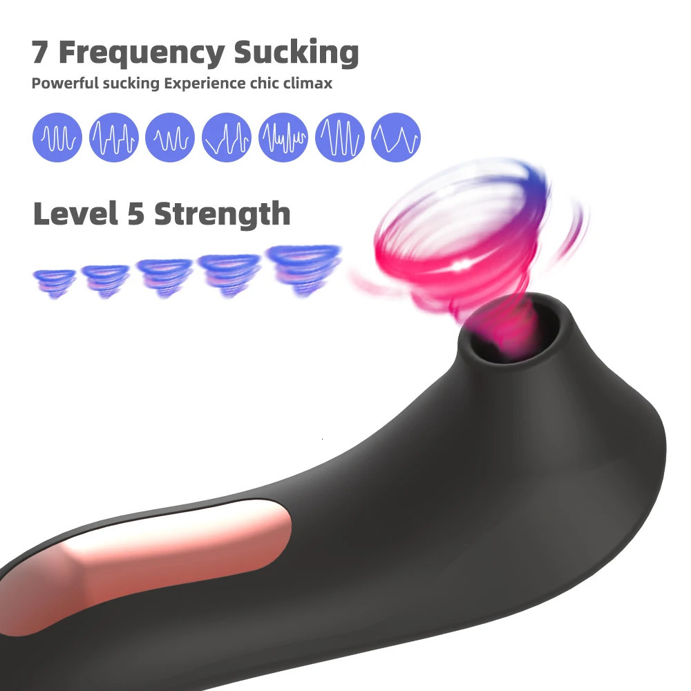 Clit Sucker Vagina Sucking Vibrator Clitoris Stimulator Blowjob Oral Nipple Licking Sex Toy for Women Masturbator Erotic Product 250320