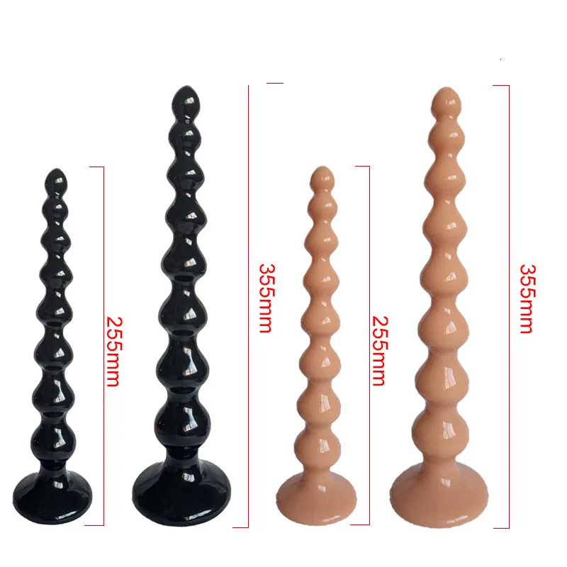 Sex Toys Dildo Anal Long Beads Suction Cup Big Butt Plug Dilator Prostate Massager Husband Erotic Goods For Adults Men Women Gay 250320