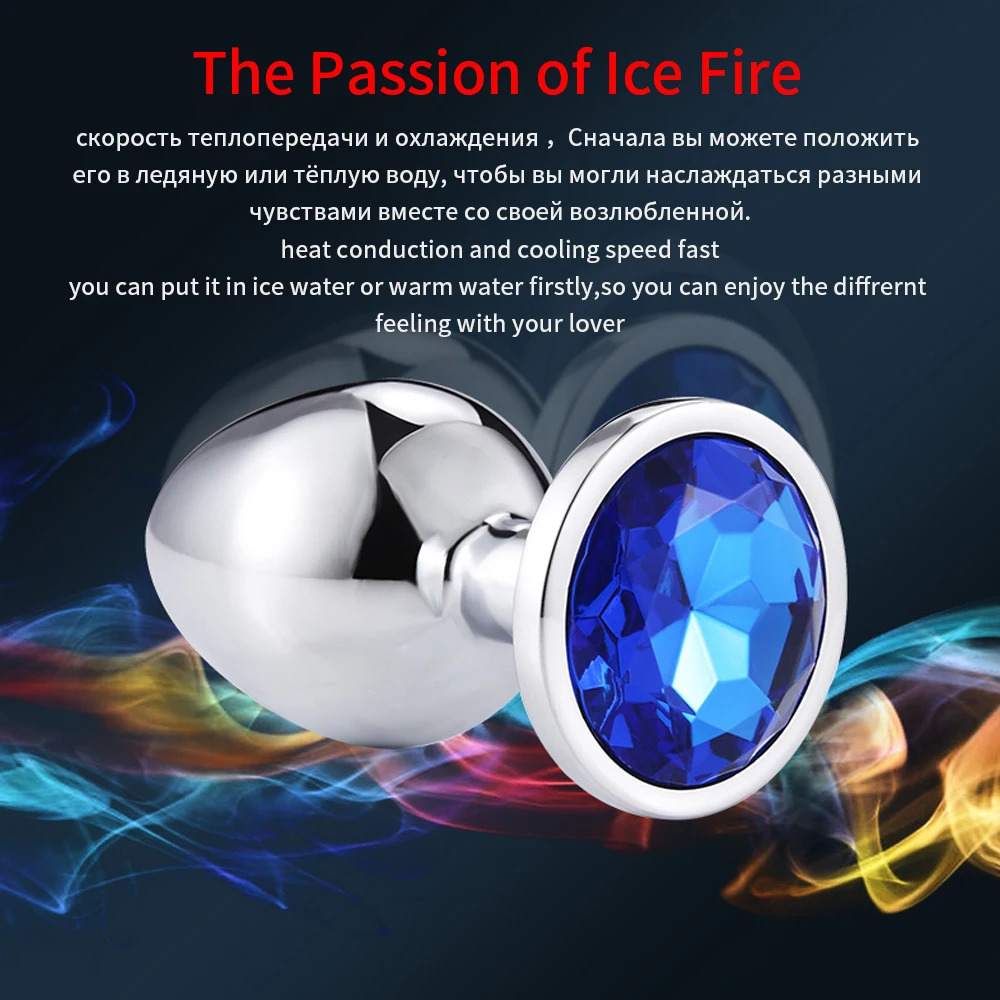 Toys for Adults Plug Anal Jewelry Round Butt Plug Stimulator Sex Toys Dildo Stainless Steel Anal Plug for Gay Couple Anal Plug 250320