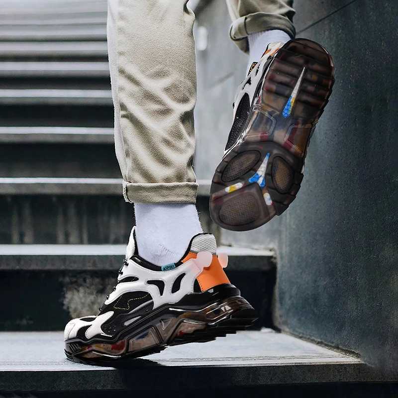 New autumn short and chubby sports shoes breathable ultra-fine fiber mens shoes for running high-quality leisure benches comfortable and fashionable s