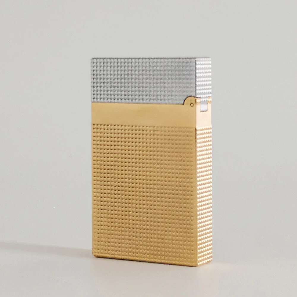Unique DP Lighter Butane Gas Heavy Metal Cigarette Accessory Tobacco Men Gifts Collections Gatsby Clear Sound