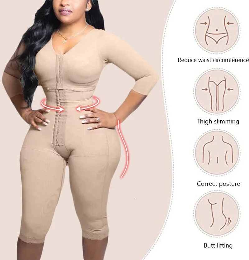 Fajas Colombianas Girdles Shapers Post Liposuction BBL Waist Trainer Flatten Abdomen Slimming Sheath Butt Lifting Shapewear 250321