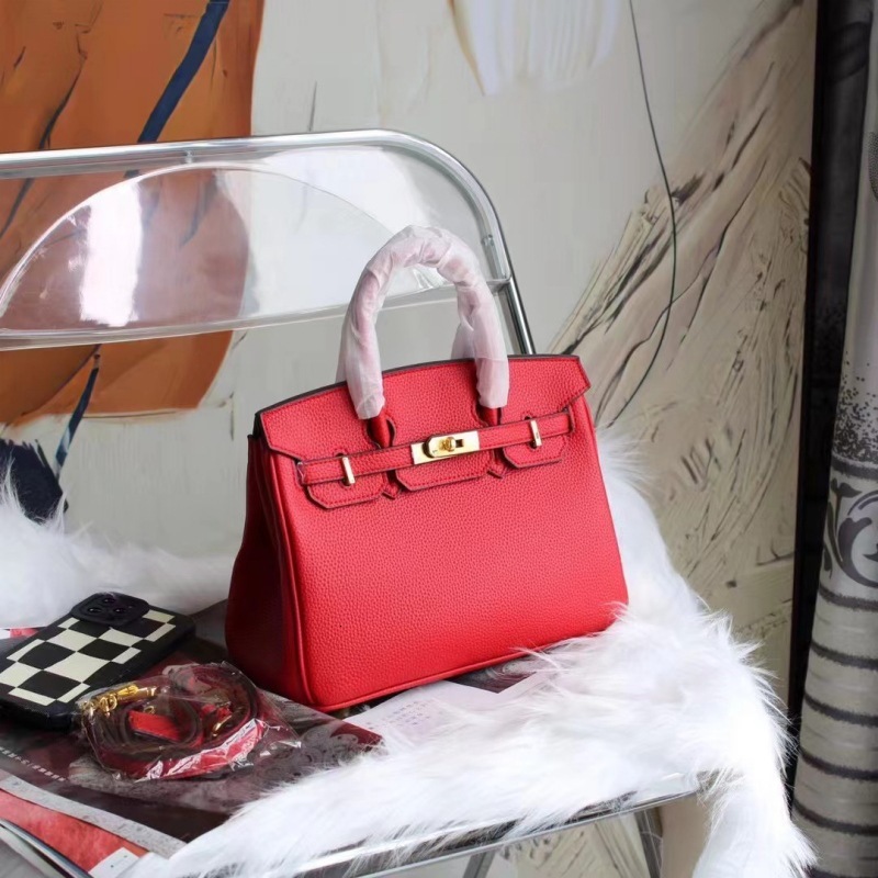 2025 Bag Women's Handbag, Kelly Bag, Single Shoulder Crossbody, High-End Texture For Commuting 65c