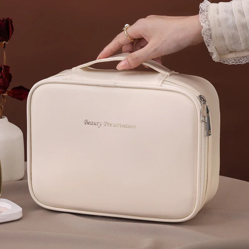 Womens Makeup Bag Portable Storage Bag Large Capacity Makeup Bag Travel Organizer Basic Makeup Bag 250320