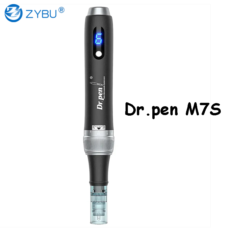 Electric Dr.pen Ultima M7S 2 pcs 16pin Cartridges Needles Professional Derma Pen Nano Needling Tatoo MTS Machine Mesotherapy Skin Care Tool SPA Dermap