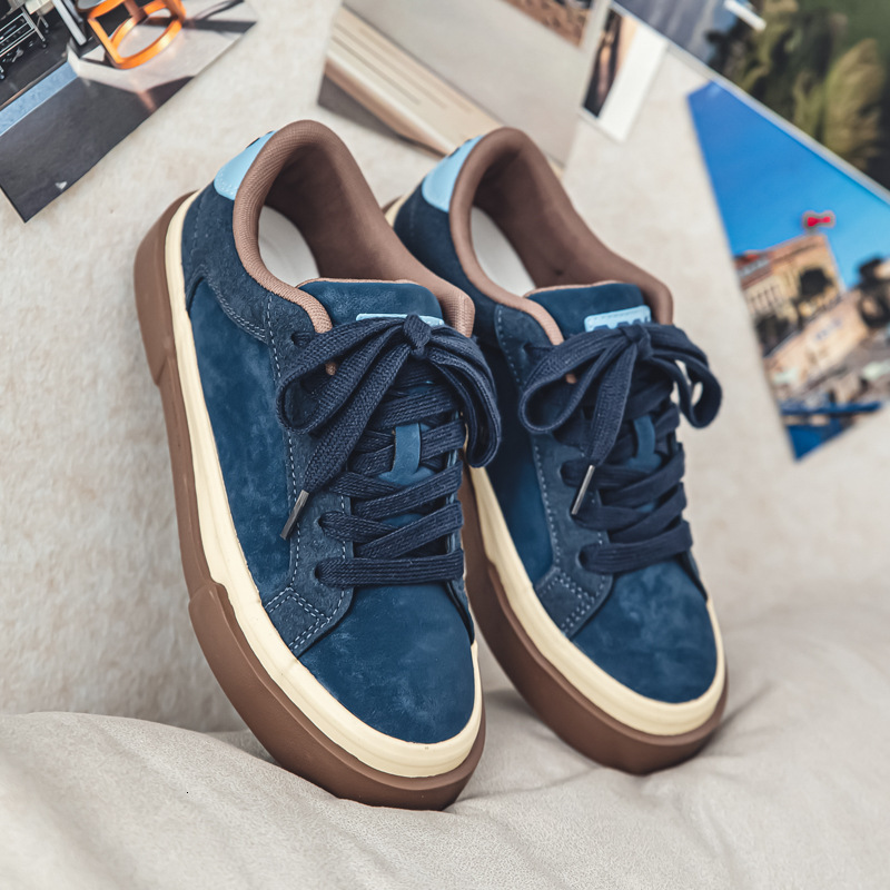 4546 Large Men's Shoes 2025 Spring New Versatile Board Shoes Maillard Canvas Shoes Men's Sports and Leisure Bread Shoes