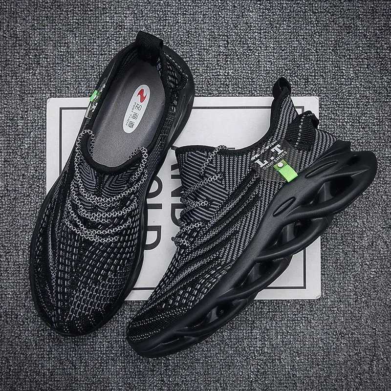 Mens shoes running shoes thick soles Cfort sports shoes soft sports shoes mens shoes tennis walking shoes Zapatillas Hbre Y250320