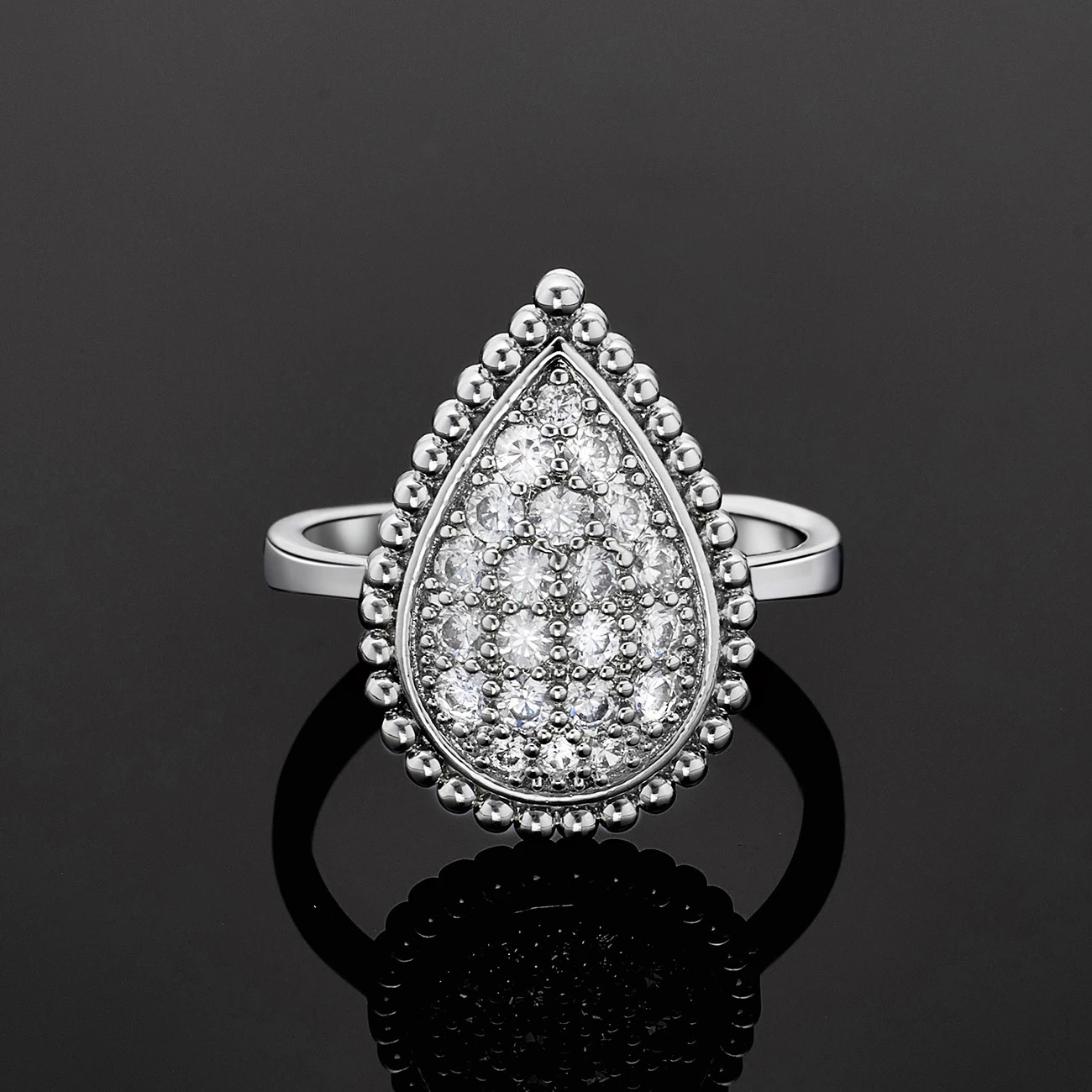 Fashion 4 PCS Party Accessories Earrings Necklace Bracelet Ring Cubic Zircon Wedding Bridal Jewelry Set for Women 250320 Z260313