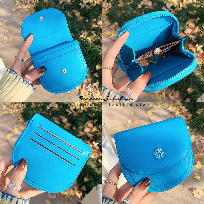 2025S Trend Designer Dopamine New Fashionable Women S With High End Feel Multi Slot Zero Wallet Two Fold Card Bag WALLET