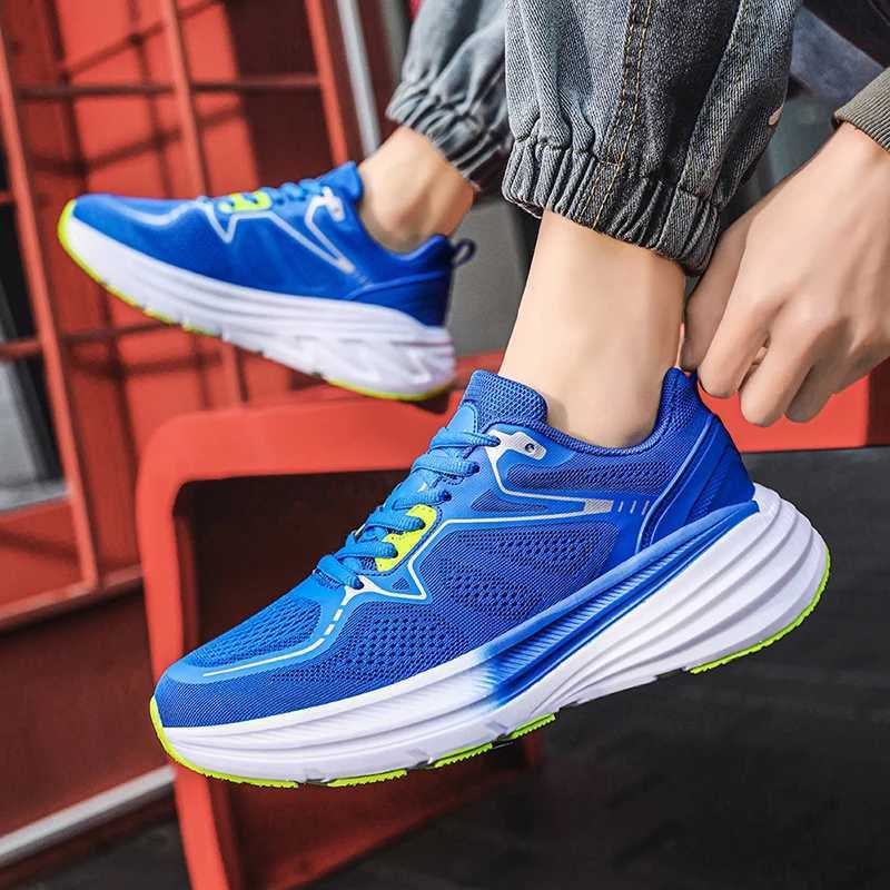 2023 New Running Shoes Mens Foldable Sports Shoes Walking Shoes Anti slip Breathable Fashion Lightweight Casual Shoes Y250320