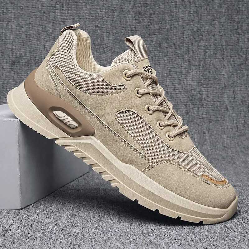Luxury Men Casual Sneakers Light Breathable Mesh Running Shoes Outdoor Non-slip Sports Shoes Tennis Shoes Mens Shoes Y250320