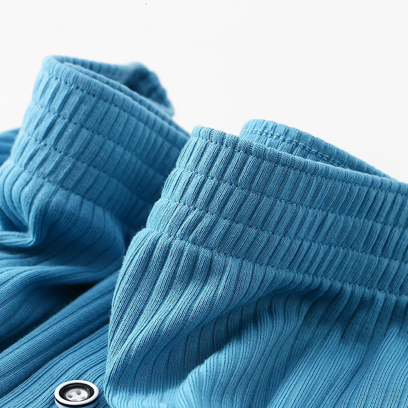 Mens Stretch Cotton Boxer Shorts Threaded Aro Pants Sleepwear Loungewear Boxers Male Underpants Panties 250320