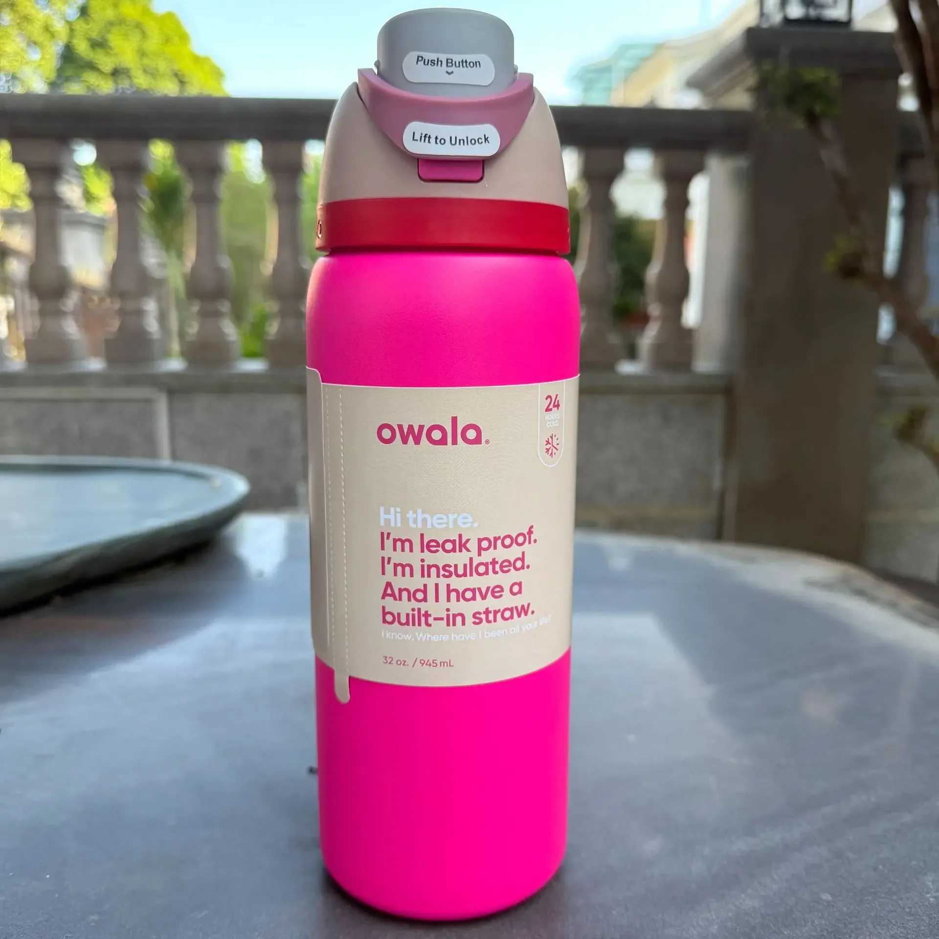 Owala Cup vacuum cup Flasks Thermoses water bottle hot drinks hot water kettle stainless steel hot cup hot and cold coffee X2503211