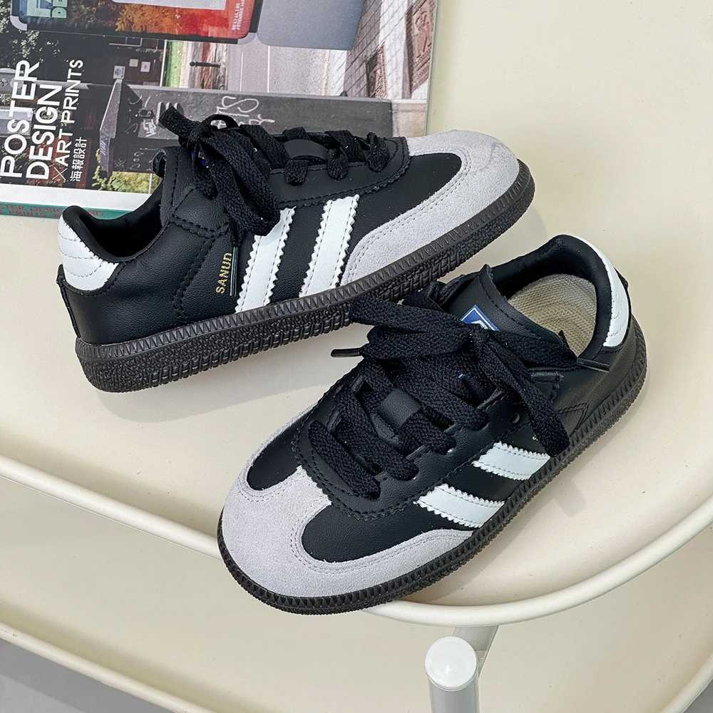 New childrens sports shoes 2024 childrens fashion shoes for girls tennis shoes white tennis shoes for boysT250321
