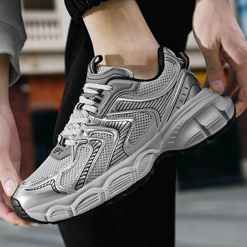2025 Sneakers Male casual tennis shoes Trainer Race Breathable fashion loafers running Shoes for mens