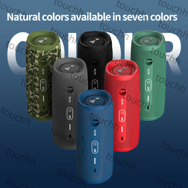 Cell Phone Speakers Kaleidoscope 6th Generation Wireless Bluetooth Speaker Subwoofer Outdoor Sports Portable Audio H250321