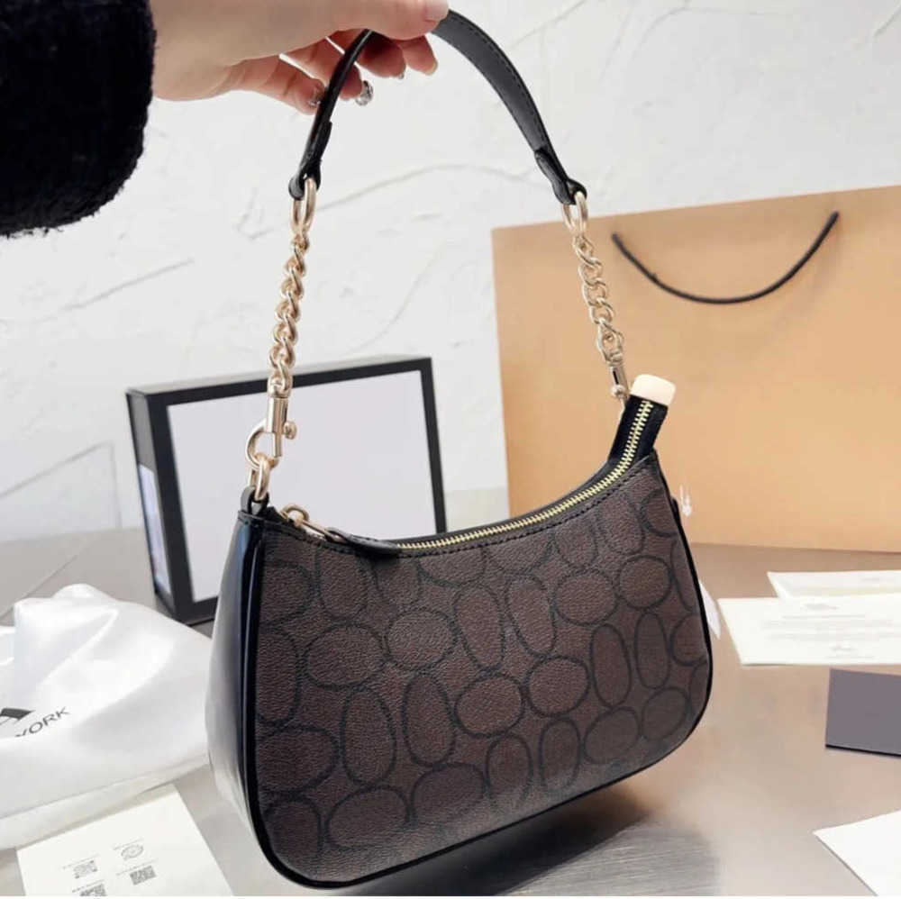 Evening Bags Designer Underarm Small Handbags Women Shoulder Bag Soft Hobo Half-moon ladies Baguette Purse Chain Strap Croissant bags fashion trend good match