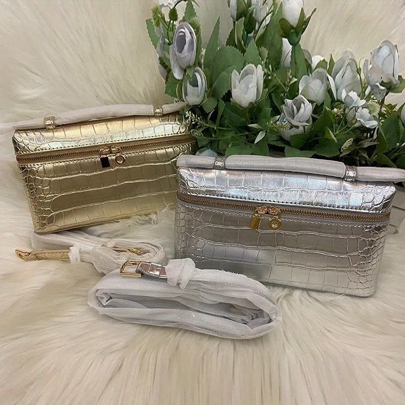 Home>Products>Crocodile Cowboy Lunch Box>Leather Square Bag>Fashion Lock Bag 250320