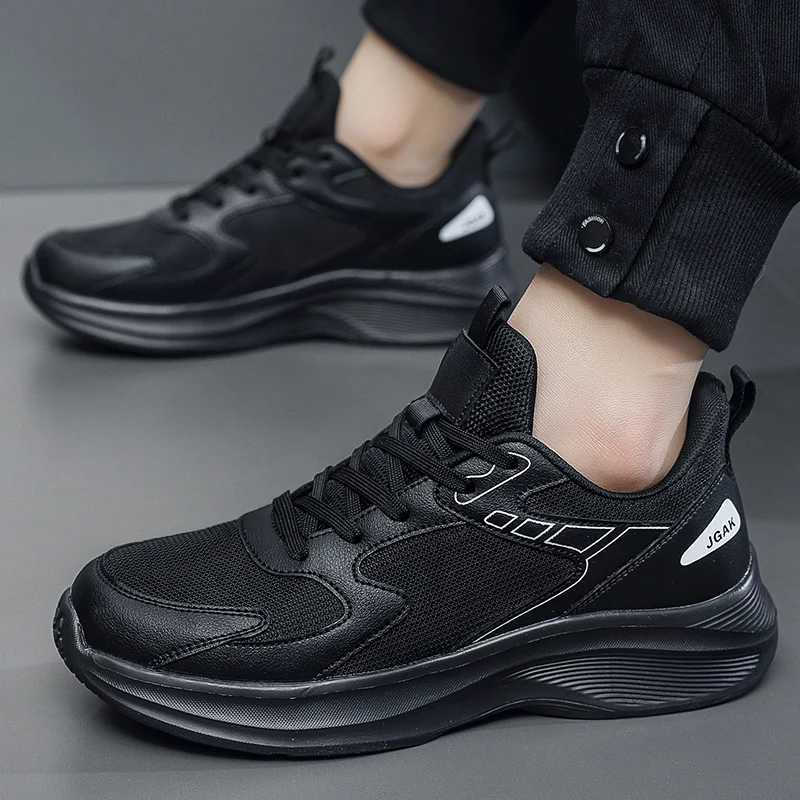 Extra large mens running shoes with soft soles outdoor jogging net breathable and casual sports shoes mens sports walking shoes 49 50 Y250320