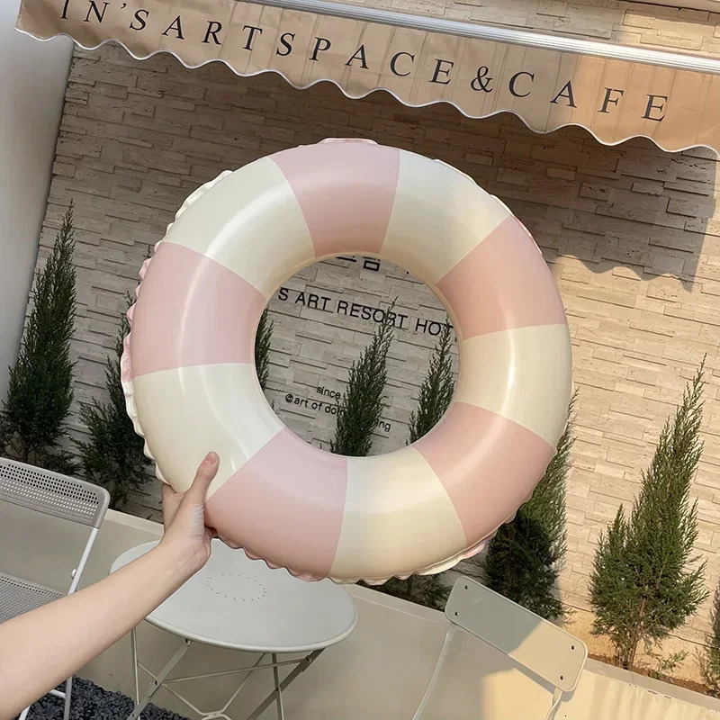 Donut Swimming Ring Inflatable Pool Float for Teen Kids Circle Baby Swim Tube Water Play Toys 250313