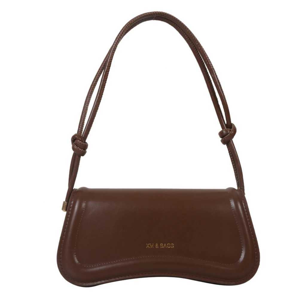 Ladies Shoulder Crossbody Bags PU Leather Women Underarm Bags Solid Color Small Top-handle Bags Purse Female Daily Handbags Y250319