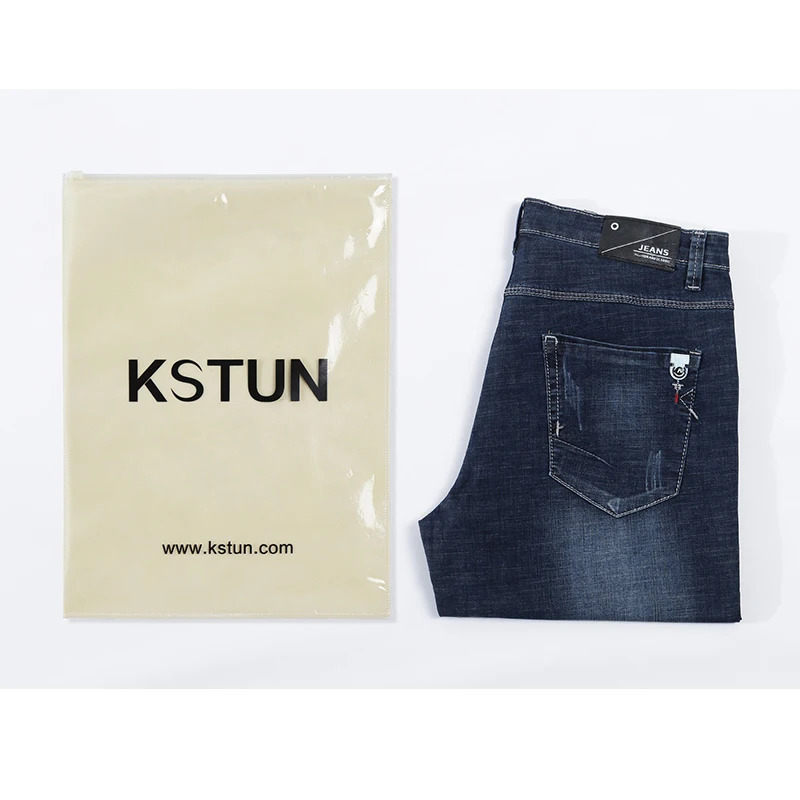 Short mens jeans branded ripped bicycle shorts denim pants elastic deep blue durable ultrathin fit Pantalon 250312