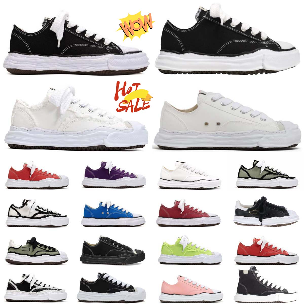 Sneakers Shoes Sneaker Miharas Running Shoe Blakey Mihara Green Black Blue Purple Luxury Canvas Casual Men and Women CBkh#