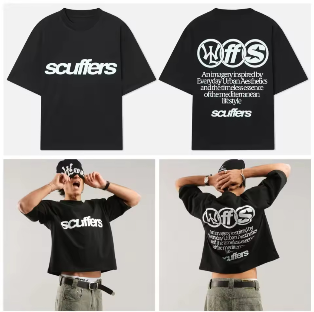 Designer T Shirt Letter Print Oversized Y2K Short sleeve sportswear Graphic T-shirts for Men Clothing Gym clothes