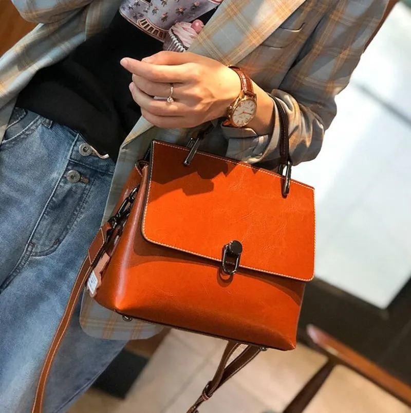 Home>Products>Genuine Cow Leather Bag>Womens Shoulder Bag>Fashion and Leisure Womens Bag Portable Messenger 250320