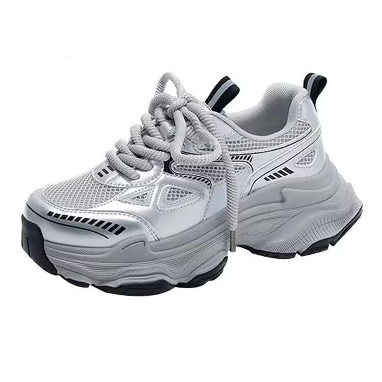 Women Platform Flat Trainers Ladies Sneakers Fashion Casual Thick Sole Tennis Vulcanized Shoes