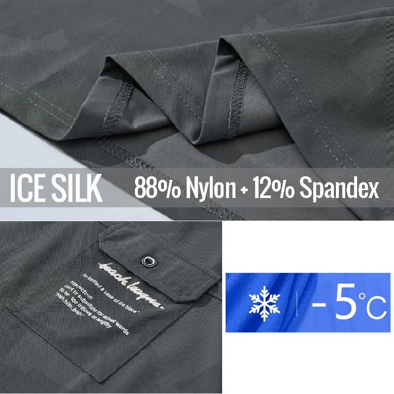 Ice Silk Mens Polo Shirts Turn Down Collar Summer Tshirt Male Short Sleeve Cool Casual Fashion Big Size Plus Large Oversize Top 250320