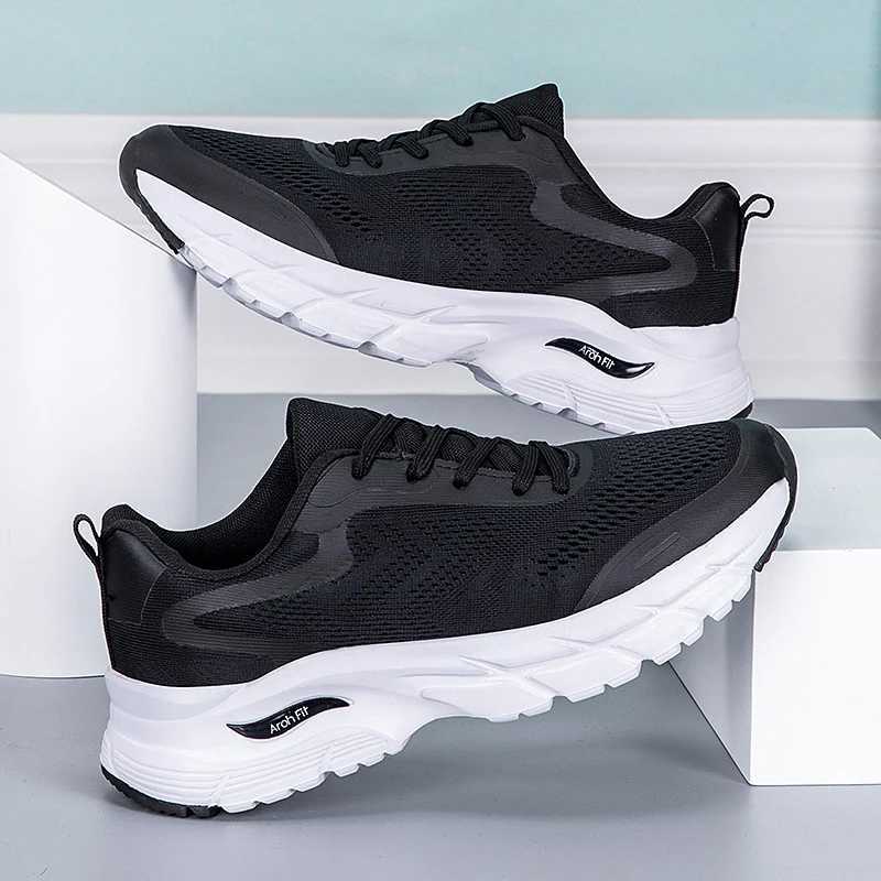 Couple Sports Shoes for Men Wen Mesh Breathable Outdoor Gym Jogging Cfortable Flat Summer Lightweight Sneakers Wen Y250320