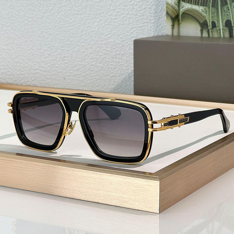 Designer Pilot Sunglasses Mens Womens LXN-EVO 403 High Quality Metal Frame Luxury Sunglasses Outdoor Goggles UV Protection Glasses With Box