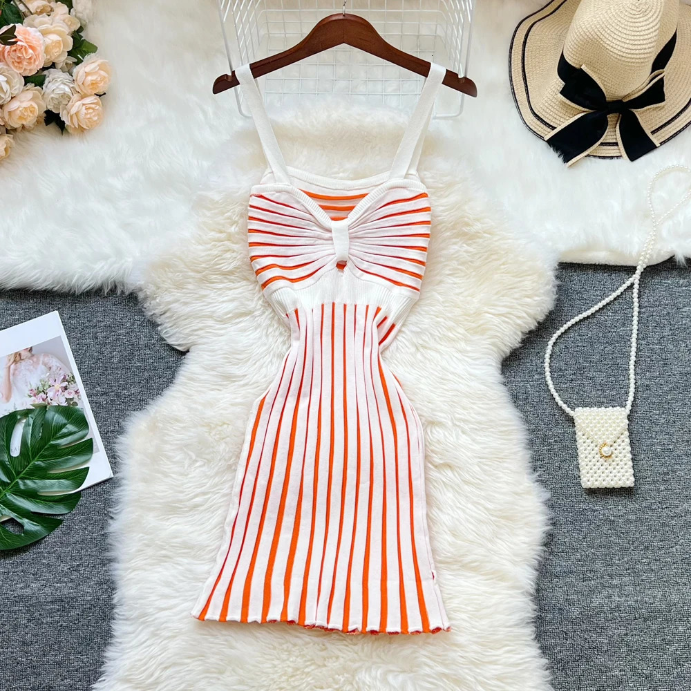 YuooMuoo Fashion Sexy Belt Mini Dress Womens High Waist Y2K Body Party Vacation Style Beach Vestdos Set 250320
