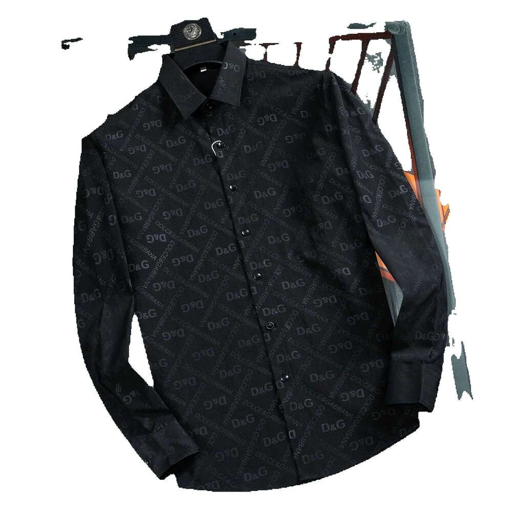 Mens Designer Shirts Brand Clothing Men Long Sleeve wer Print NIGO Letters Dress Shirt Hip Hop High Quality Cotton Tops 88168