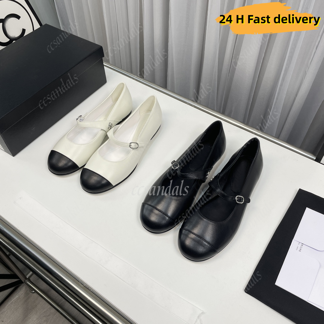 Womens Sliders Sandal Fashion Summer Loafer Beach Casual Shoes Flat Designer Slippers Top Quality Black White Mule Sandale 35-41