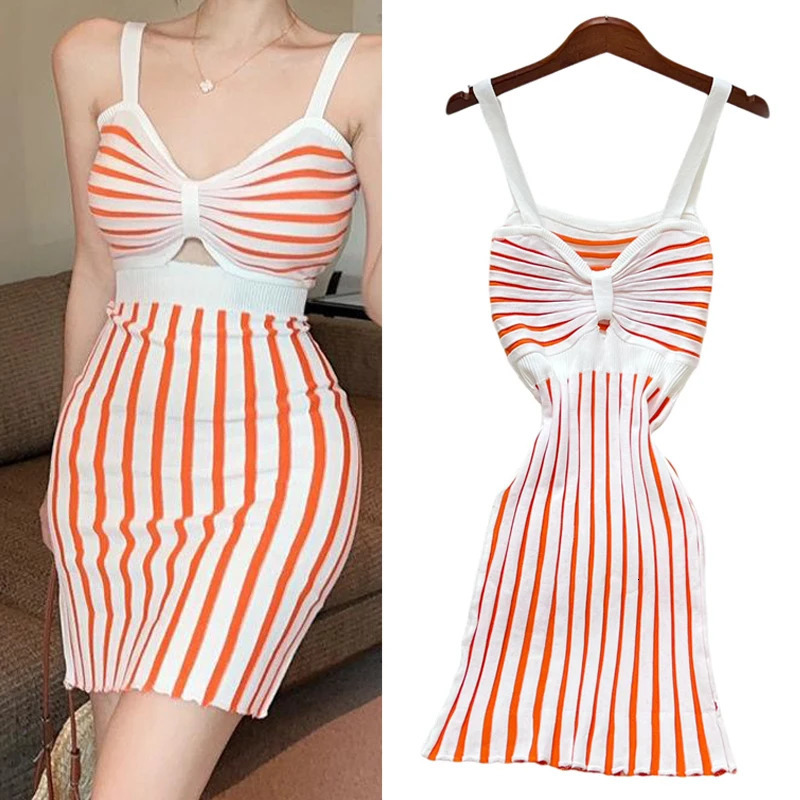 YuooMuoo Fashion Sexy Belt Mini Dress Womens High Waist Y2K Body Party Vacation Style Beach Vestdos Set 250320