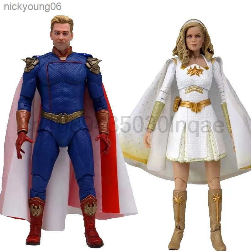 Action Toy Figures Character Boy Character Homelander Starlight Action Character Super Hero Series Model Toy Seven John Characters GiftY2503212YYO