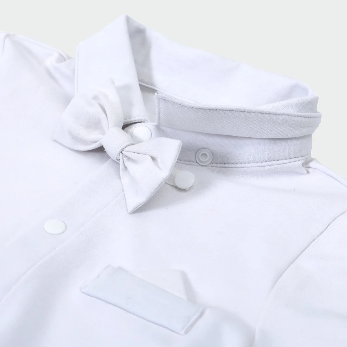 Boys Baptism Outfits born Infant Baby Christening Blessing Gentleman Formal Suits White Wedding Suspenders Outfit Bow Tie 250320