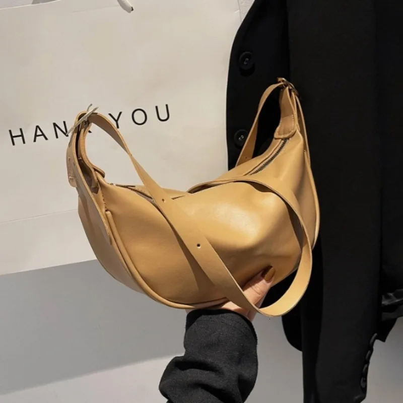 Crossbody Bag Womens 2024 Trendy Dumpling Lightweight Small Shoulder Armpit Casual B 250317