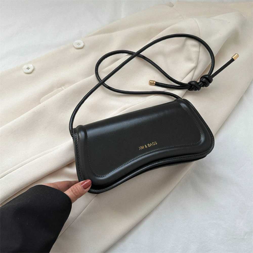 Ladies Shoulder Crossbody Bags PU Leather Women Underarm Bags Solid Color Small Top-handle Bags Purse Female Daily Handbags Y250319