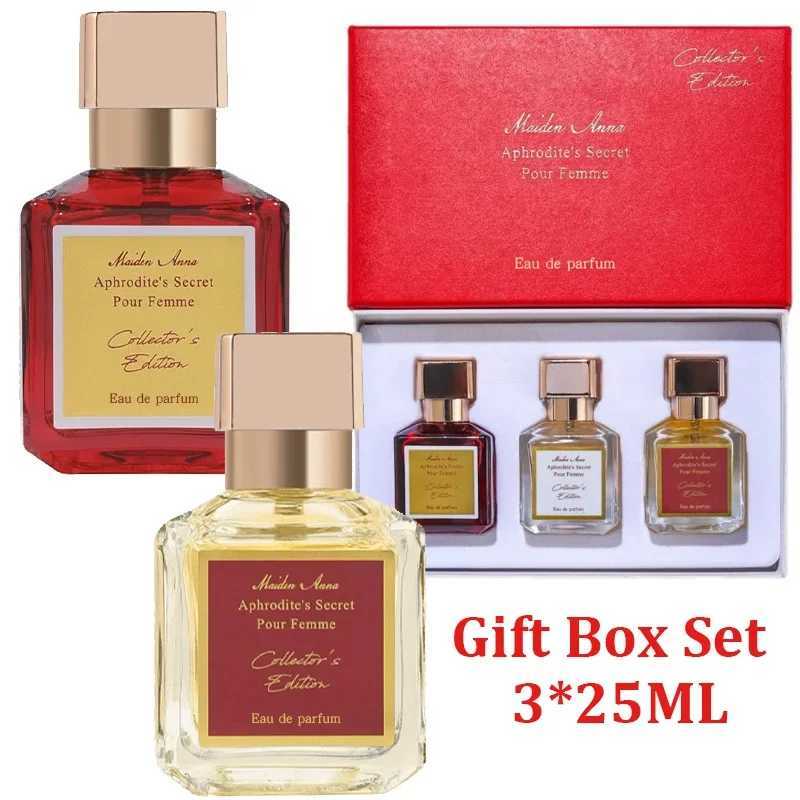3 * 25ML gift box set flower scent pheromone womens perfume mens cologne essence body spray durable perfumeXJ20321