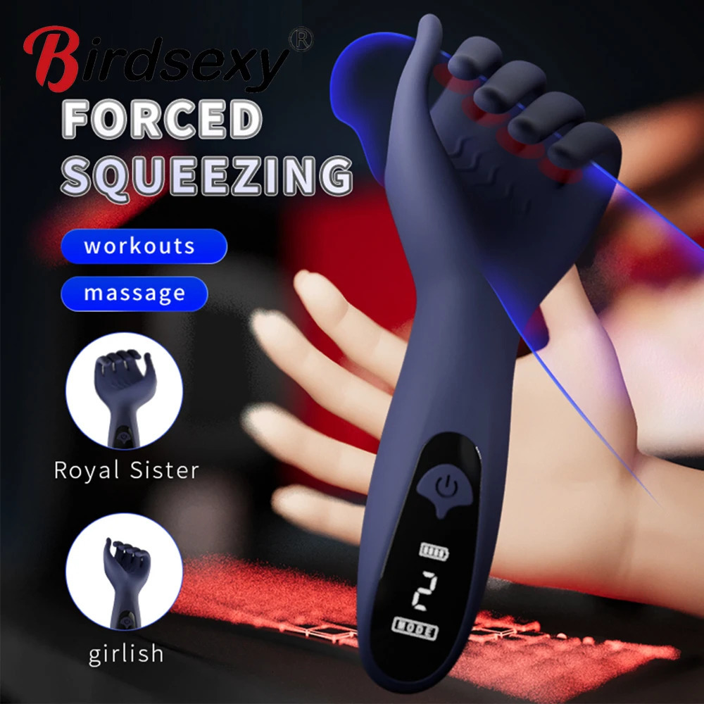 Penis Trainer Glans Vibrator Stimulator Male Sex Toy Glans Penis Long Lasting Exercise Vibrator Stroker Glans Trainer Stimulator 250320