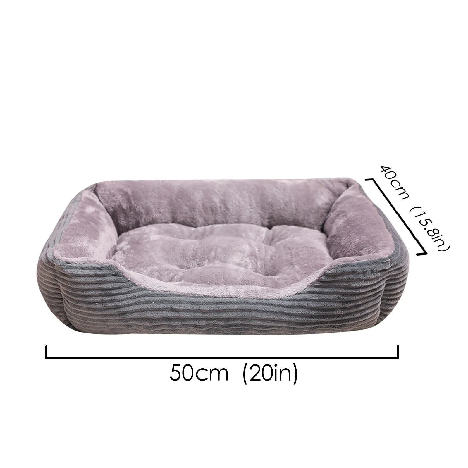 Drop transport multi-color pet big dog bed warm dog house soft nest dog basket waterproof kennel cat puppy large kennel - view 4