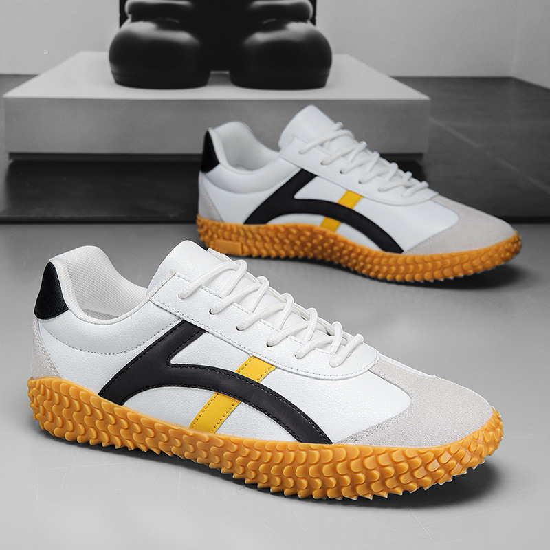 2025Designer fashionable casual shoes new men's and women's tug of war shoes, leather surface casual shoes for couples, Forrest Gump anti sl