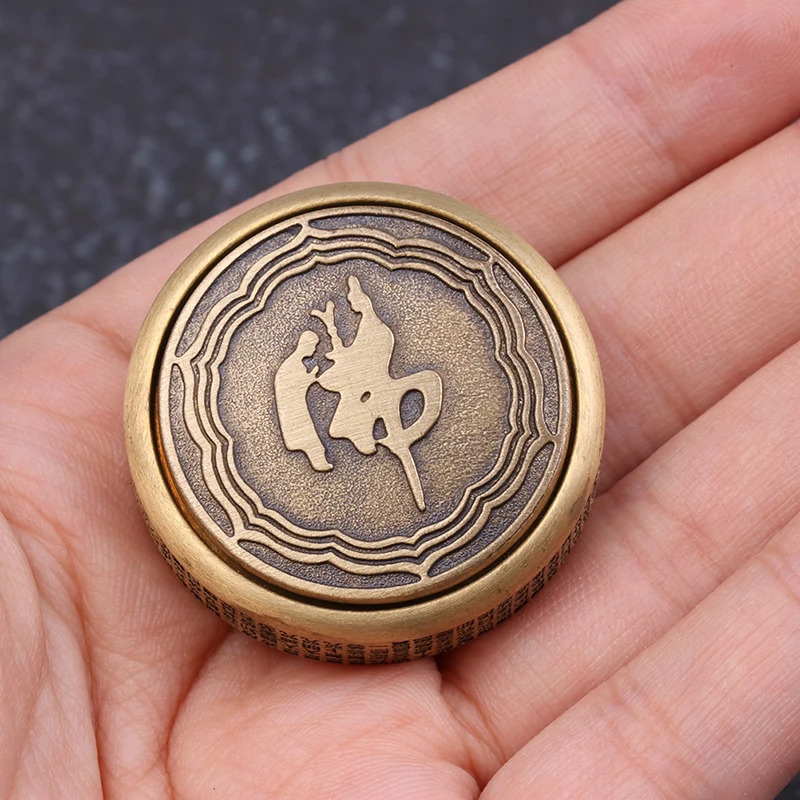 Zen Buddha Fidget Spinner Adult Metal EDC Fidget Toys ADHD Hand Spinner Antistress Toys Anxiety Stress Relief Desk Toys 250320