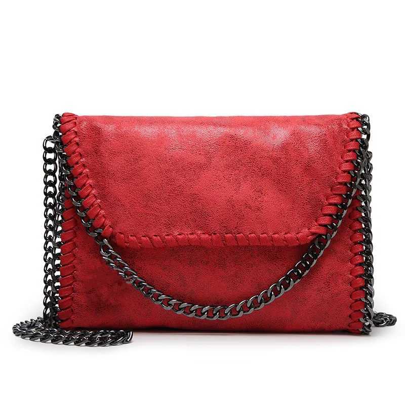 Fi chain bag for Wen Shoe Crossbody Bag casual and simple womens solid color wild handbag Cluh Bag messenger bagT250321