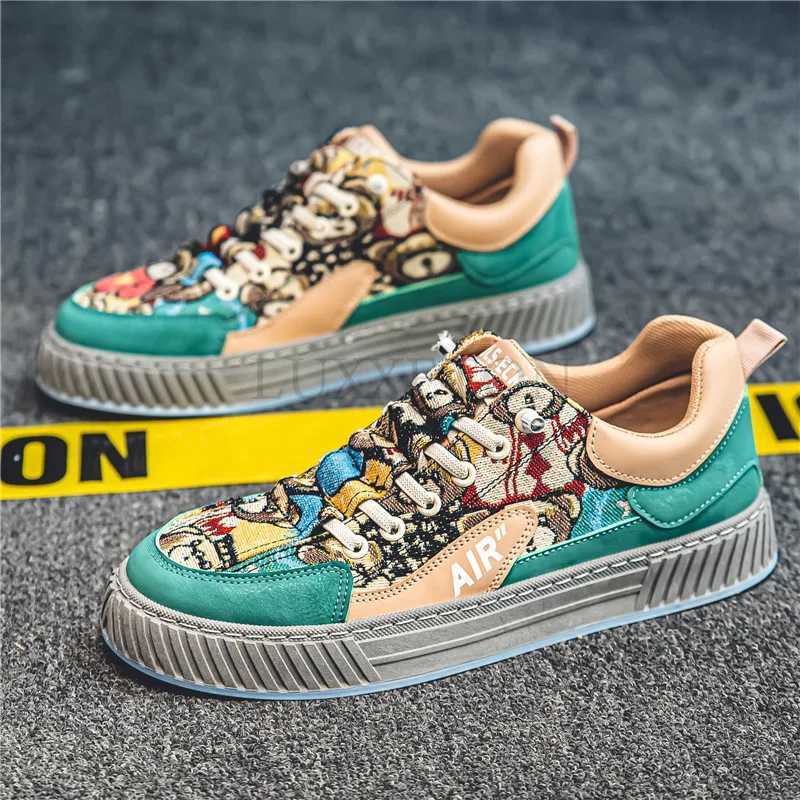 Mens Run Sneaker Walking Leather Shoes Youth Casual Cricket Shoes Fashion Trend Board Shoes Cfort Skateboard Shoes Y250320