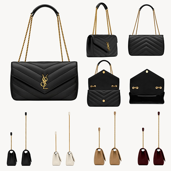 Designer bag Fashion building bag Metal letter shoulder bag Quilted sheepskin handbag Large 29cm Small 24cm New building envelope style handbag